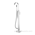 Brass Free Standing Clawfoot Bathtub Faucet with Handshower